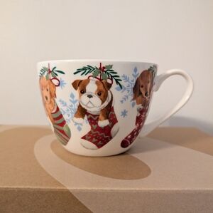 $20/3 Portobello By Design: Festive Dog Christmas Mug